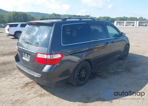 2005 Honda Odyssey Ex-L из США, поврежденный, VIN 5FNRL38775B127158